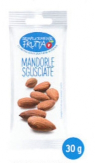 SEMPLICEMENTE FRUTTA PZ.12 GR.30 MANDORLE SGUSCIAT